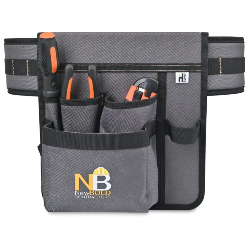 Heritage Supply Pro Dark Grey Recycled rPET Tool Belt Pouch