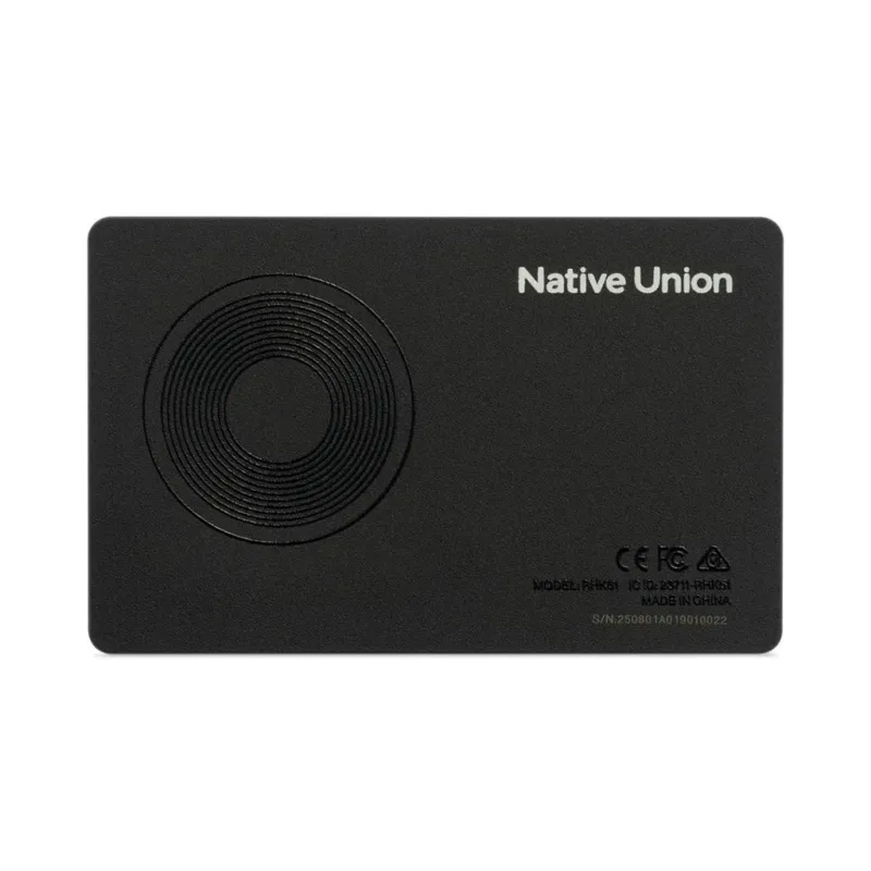 Native Union Black Find-It Card
