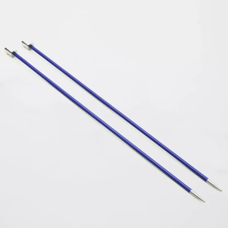 KnitPro Jackenstricknadeln ZING 4,00 mm 25 cm saphir 1 Paar