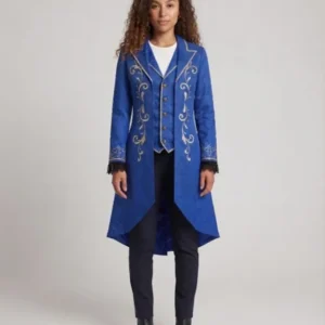 Damen elegante Frack mit aufwendigen Verzierungen Echo Archiv