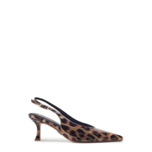 Gallia High Heel Court Shoes Brown
