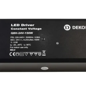 Deko-Light BASIC, CV, Q8H-24-150W Schwarz
