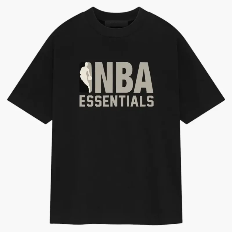Fear Of God Essentials Nba Tee (ss25) Black