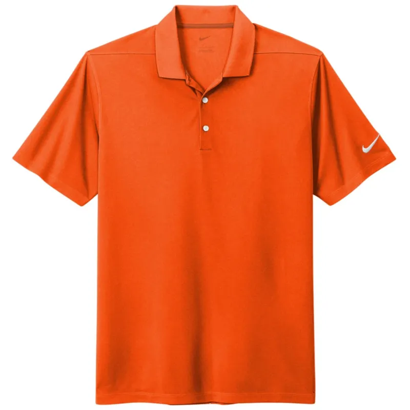 Nike Men's Brilliant Orange Dri-FIT Micro Pique 2.0 Polo