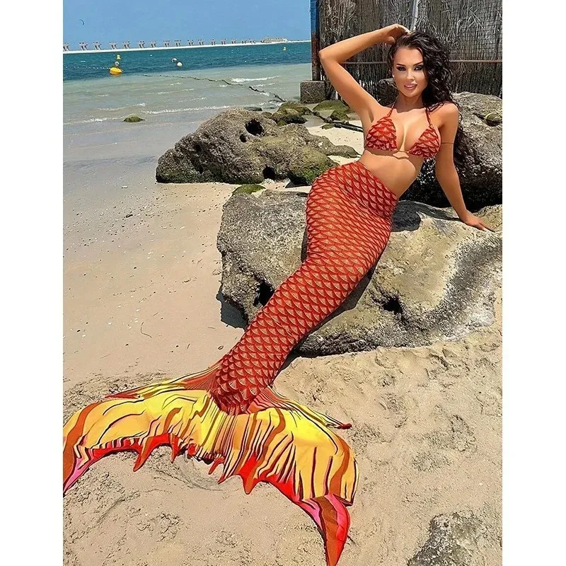 Damen Meerjungfrau Schwimmanzug – Maréssa