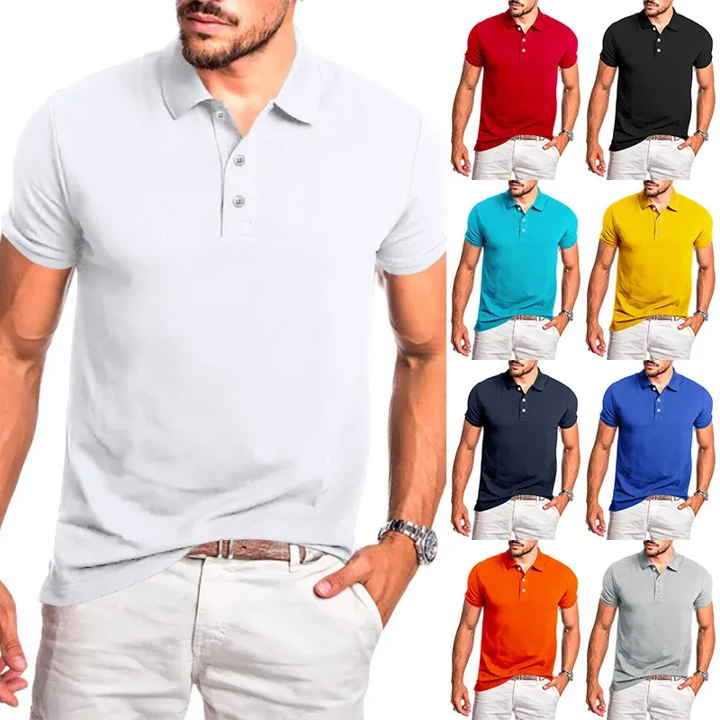 Herren Piqué Poloshirt mit sportlichem Schnitt – Cavello