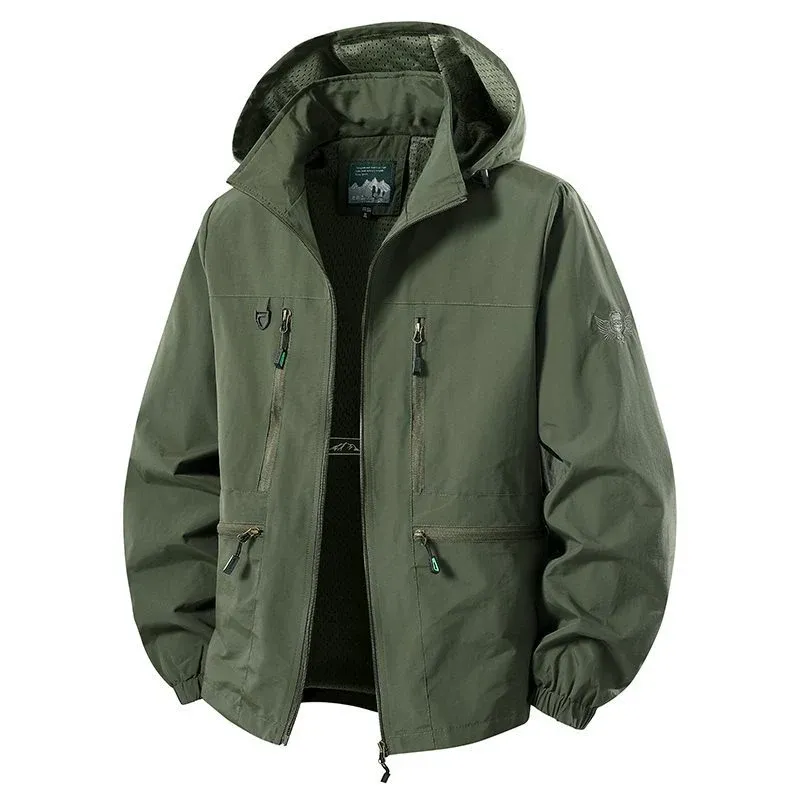Herren Wetterfeste Windjacke Echo Archiv