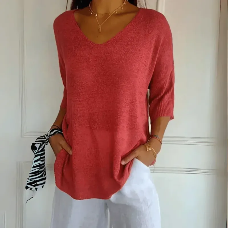 Entspannt Elegantes Top – Avérine