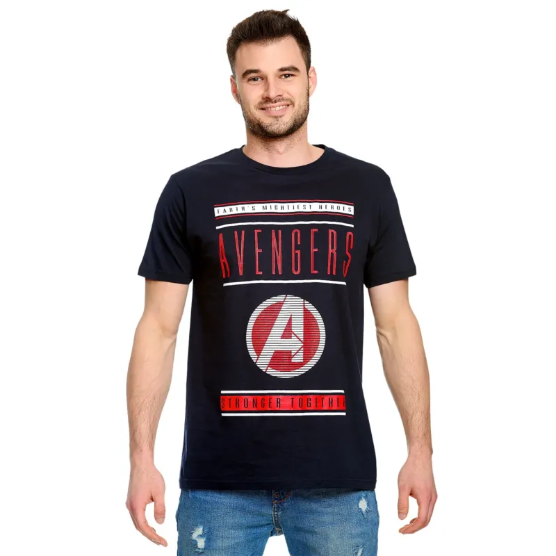 Produktbild Avengers - Stronger Together T-Shirt blau