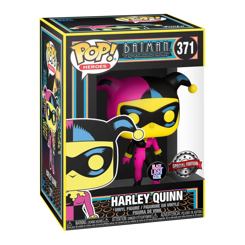 Produktbild Batman - Harley Quinn Funko Pop Black Light Glow Figur